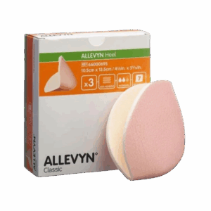 ALLEVYN Gentle Border HEEL vahtplaaster kannale